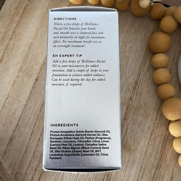 NIB Emma Hardie Brilliance Face Oil OVERNIGHT TREATMENT nourishes and hydrates - Picture 6 of 8